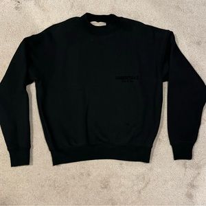 Essentials fear of God Crewneck Sweater Black Size XXS